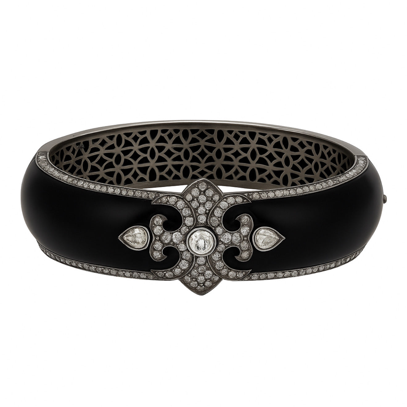 Midnight Bakelite Bangle